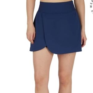 Yogalicious Lux Floret Skort Deep Blue Large